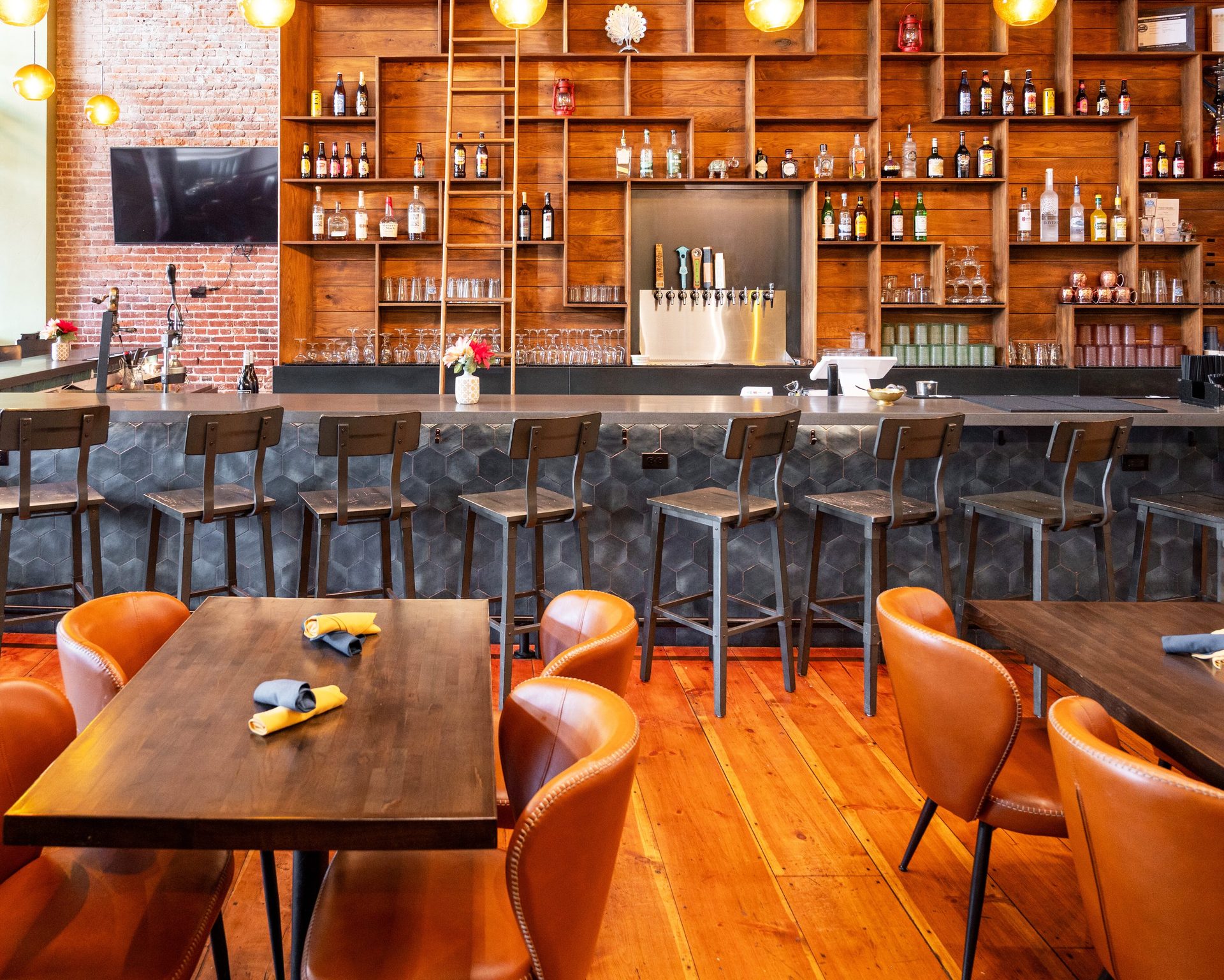 The Bar & Lounge Area