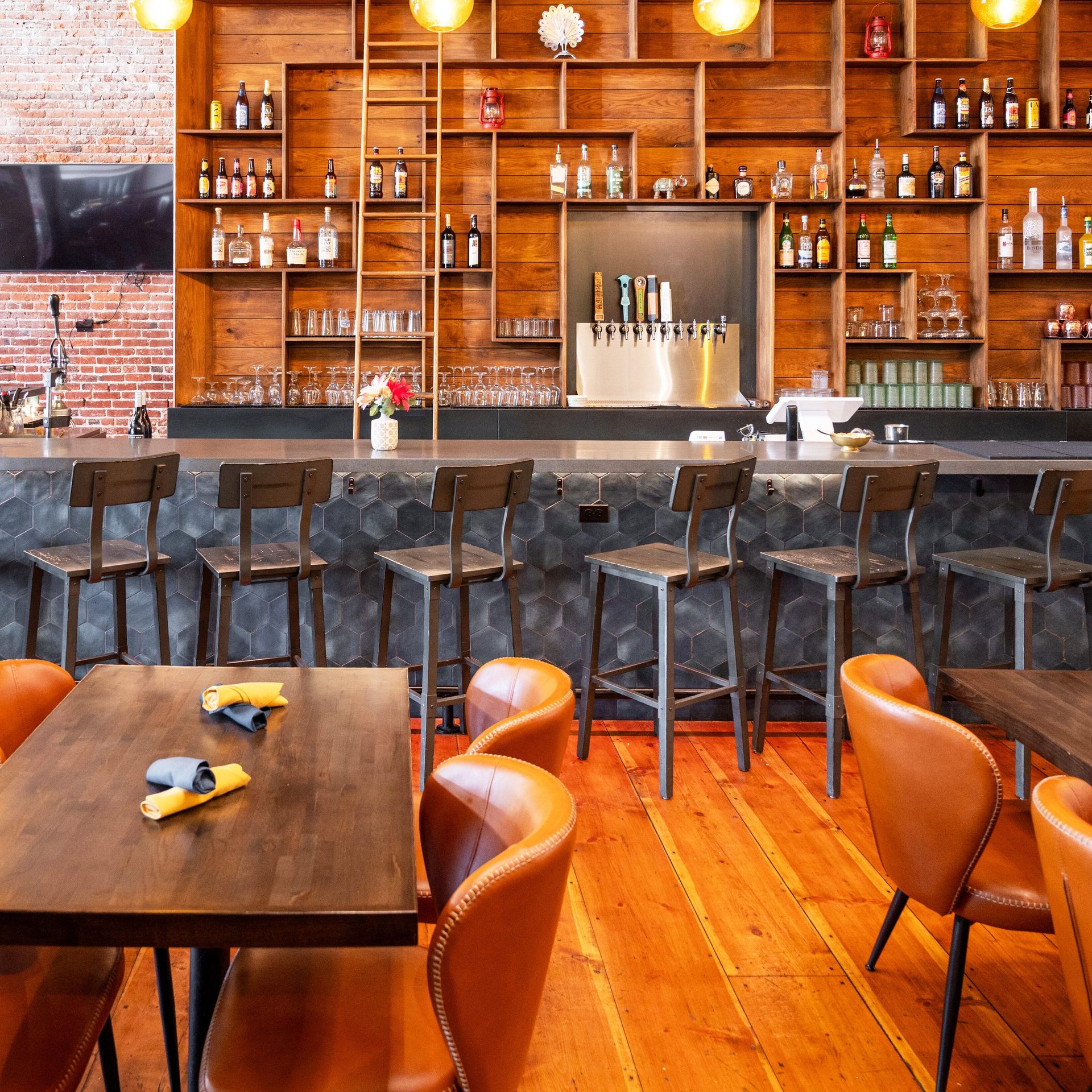 The Bar & Lounge Area